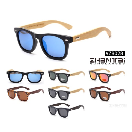 GAFA DE SOL POLARIZADA M51 PATILLA MADERA ANCHA VZB028