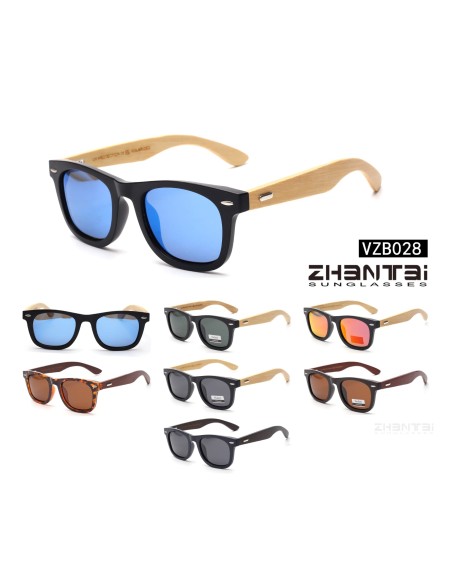 GAFA DE SOL POLARIZADA M51 PATILLA MADERA ANCHA VZB028