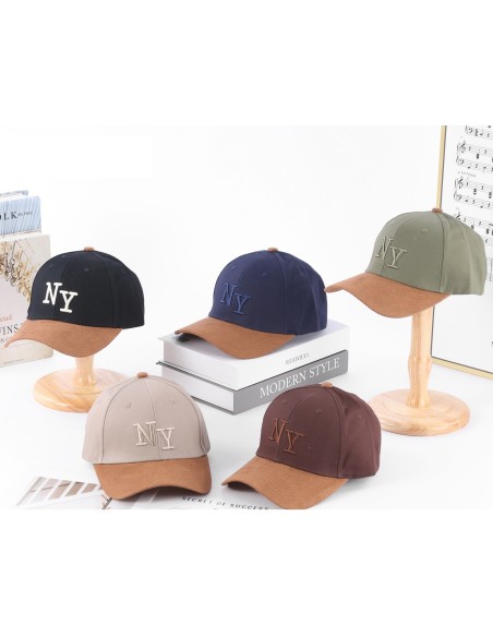 GORRA BORDADO "NEW YORK"  COLORES SURTIDOS