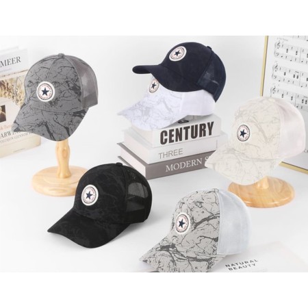 GORRA DE REJILLA MODELO "ESTRELLA" COLORES SURTIDOS