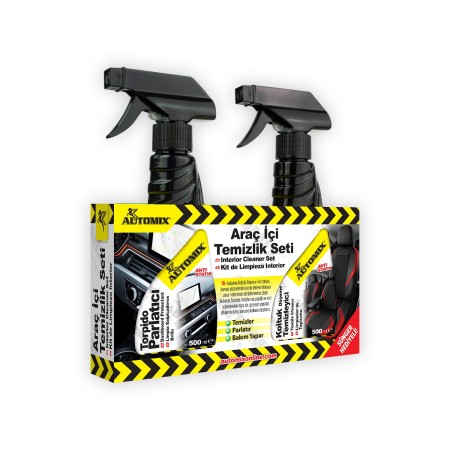 KIT LIMPIEZA INTERIOR SALPICADEROS Y TAPICERIAS 300ML AUTOMIX