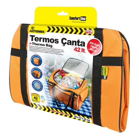 NEVERA ISOTERMICA 42 LITROS 39X27X35CM AUTOMIX