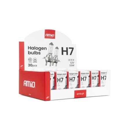 LAMPARA 12V H7 60/55W FORMATO CAJA EXP. 30UNIDS