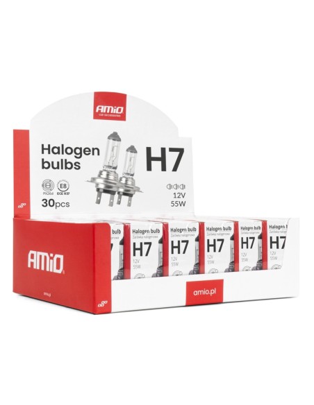 LAMPARA 12V H7 60/55W FORMATO CAJA EXP. 30UNIDS