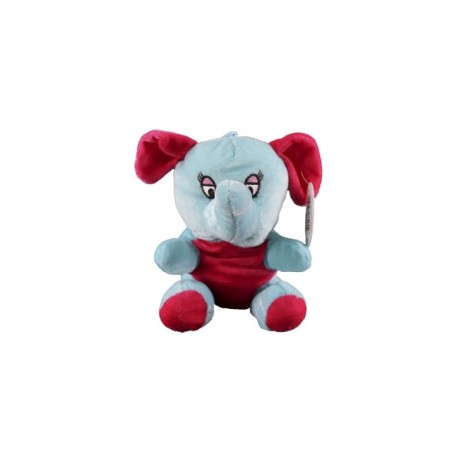 PELUCHE DE ELEFANTE COLORES SURTIDOS 20X13CM