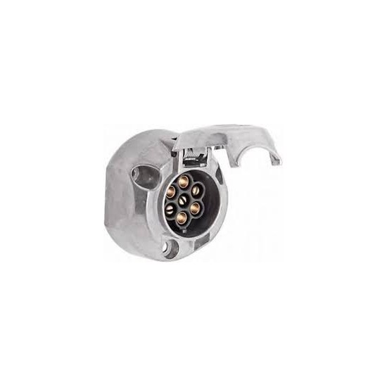 CONECTOR PARA REMOLQUE HEMBRA METALICO 12V C/10