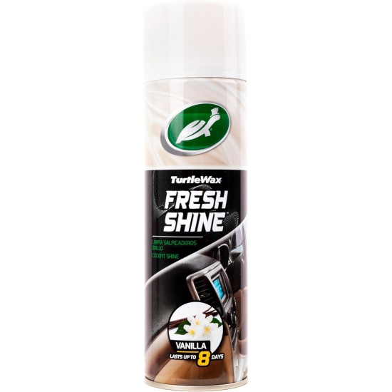 LIMPIA SALPICADERO TURTLE WAX 500ML AROMA VAINILLA C/6