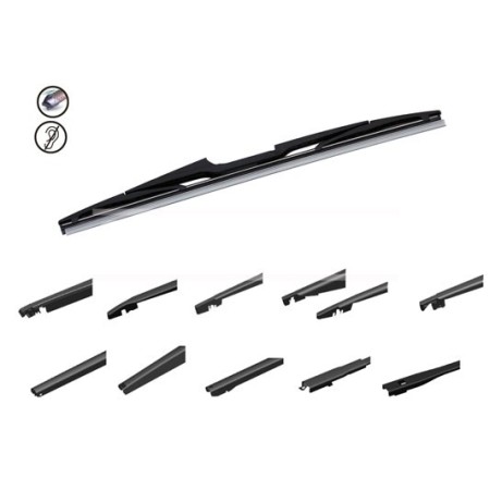 ESCOBILLA TRASERA 33CM 13" 1 UNIDAD