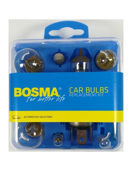 ESTUCHE H4 24V DE LAMPARAS HALOGENAS 9UDS BOSMA