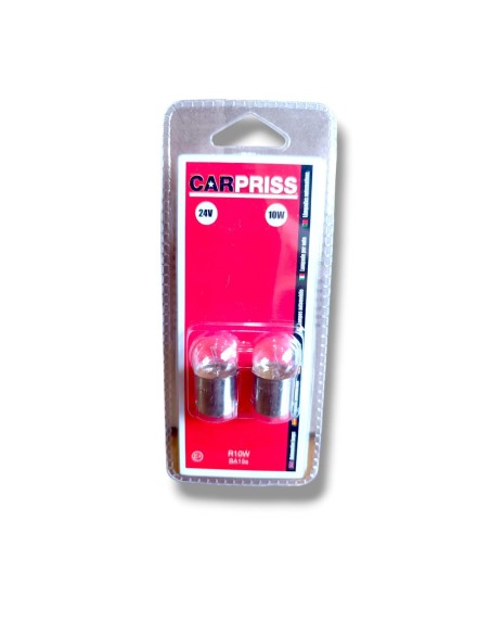 LAMPARA 24V PILOTO R10W BLISTER 2UDS