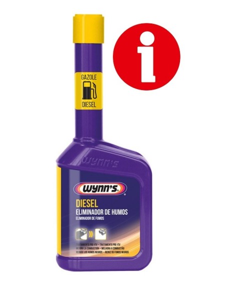 WYNNS ELIMINADOR DE HUMO DIESEL CAJA/12UDS 325ML