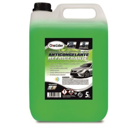 ANTICONGELANTE VERDE 20% ORG 5L CAJA/4UDS