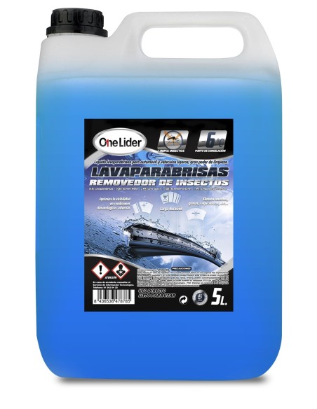 LAVAPARABRISAS ANTIMOSQUITOS 5L CAJA/4UDS P/160
