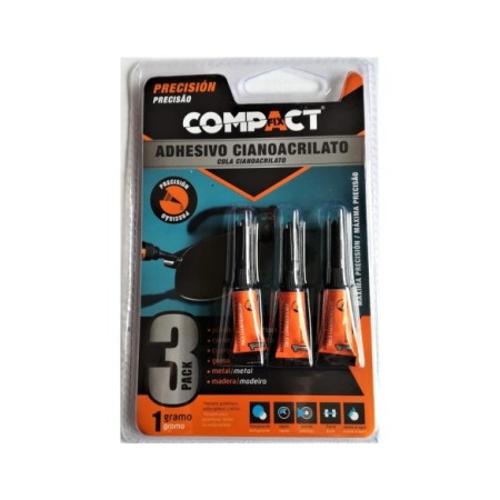 ADHESIVO COMPACT 1GR 3UD BLISTER