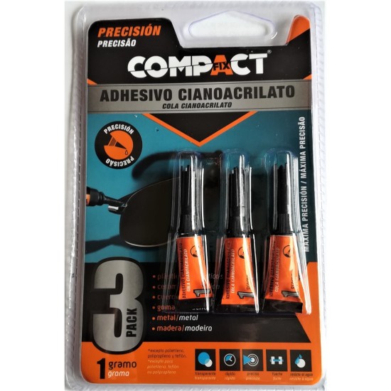 ADHESIVO COMPACT 1GR 3UD BLISTER