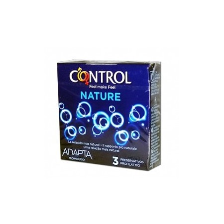 PRESERVATIVOS CONTROL NATURE C/3UD (VENTA POR EXP.48CAJAS DE 3UDS)