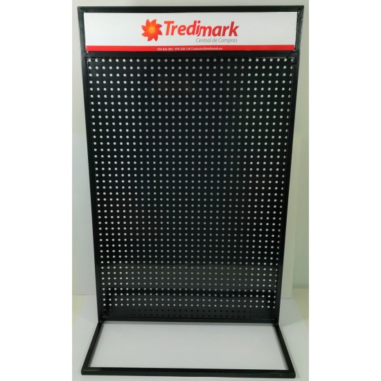 EXPOSITOR SOBREMESA 50X25X90 NEGRO