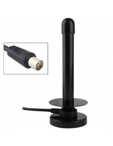 ANTENA LARGA TV LARGO ALCANCE 25DB IMAN