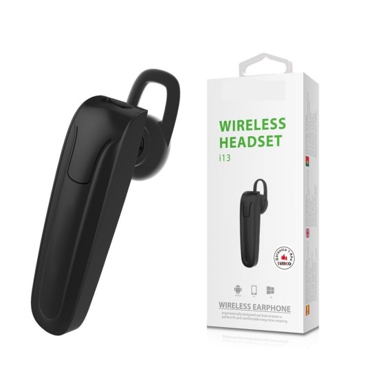 MANOS LIBRES BLUETOOTH NEGRO I13-B C/10