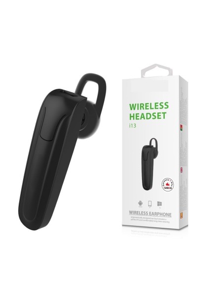 MANOS LIBRES BLUETOOTH NEGRO I13-B C/10
