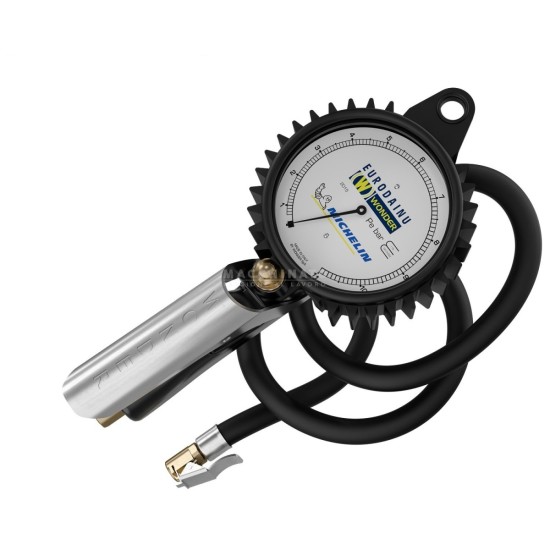 PISTOLA DE AIRE PROFESIONAL CON MANOMETRO MICHELIN HOMOLOGADA