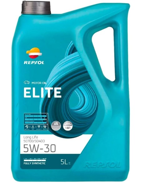 ACEITE REPSOL ELITE LONG LIFE 5W30 5L CAJA/5UDS