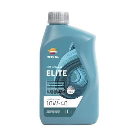 ACEITE REPSOL ELITE MULTIVALVULAS 10W40 1L CAJA/12UDS