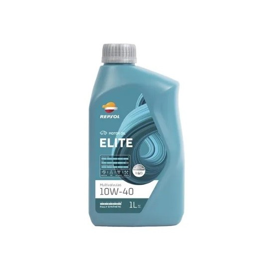 ACEITE REPSOL ELITE MULTIVALVULAS 10W40 1L CAJA/12UDS