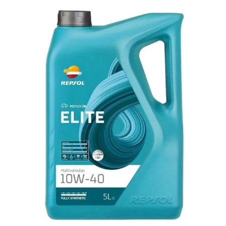 ACEITE REPSOL ELITE MULTIVALVULAS 10W40 5L CAJA/5UDS