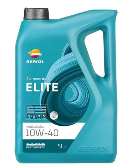 ACEITE REPSOL ELITE MULTIVALVULAS 10W40 5L CAJA/5UDS