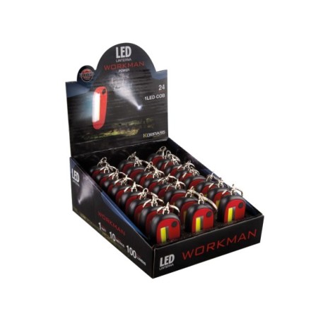 LINTERNA LED TIPO LLAVERO EXP.24UDS
