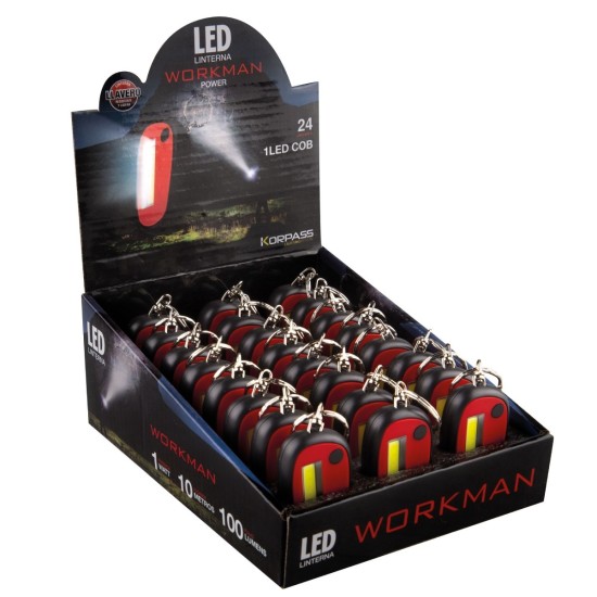 LINTERNA LED TIPO LLAVERO EXP.24UDS
