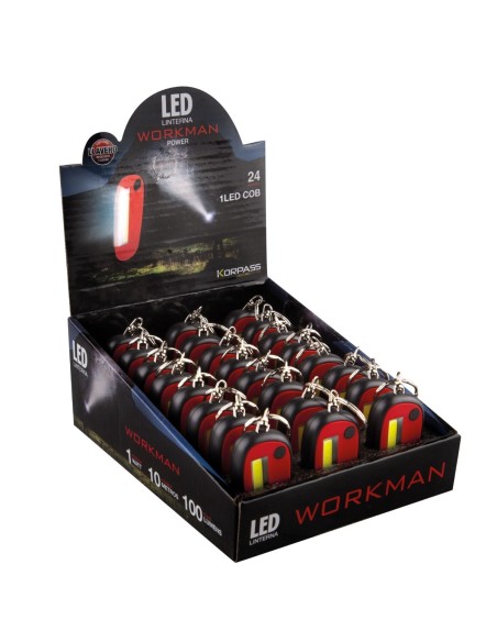 LINTERNA LED TIPO LLAVERO EXP.24UDS