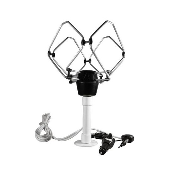 ANTENA DE TV TIPO OMNIMAX MULTISENTIDO C/AMPLIFICADOR