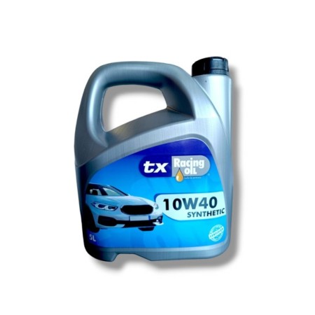 ACEITE TX 10W40 SINTETICO API SM ACEA A3/B4 5L CAJA/4UDS