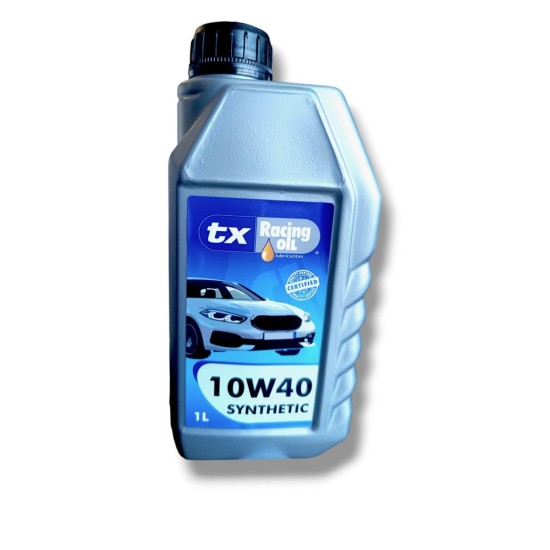 ACEITE TX 10W40 SINTETICO API SM ACEA A3/B4 1L CAJA/20UDS