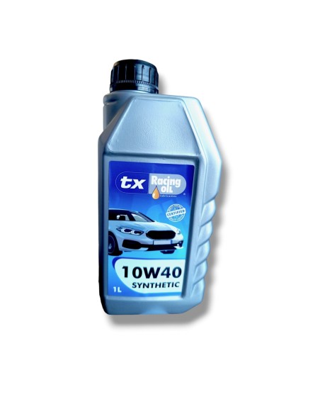 ACEITE TX 10W40 SINTETICO API SM ACEA A3/B4 1L CAJA/20UDS