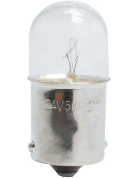LAMPARA 24V PILOTO R5W FORMATO CAJA 10UDS