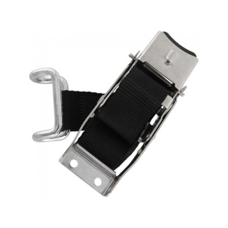 CINTURON DE LONA CON SEGURO  GANCHO DE VARILLA 0.9M/50MM**