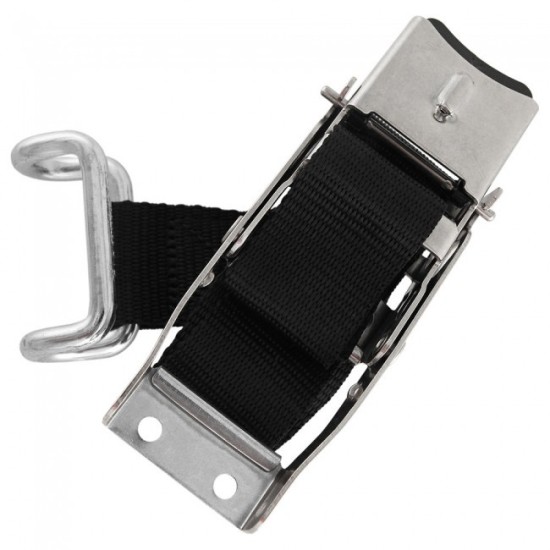 CINTURON DE LONA CON SEGURO  GANCHO DE VARILLA 0.9M/50MM**