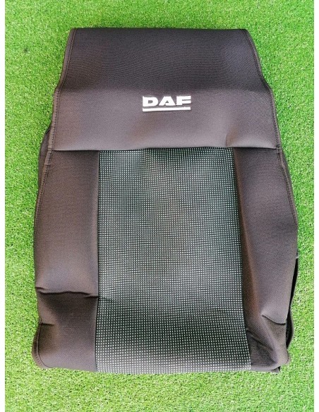 CUBRE ASIENTO AJUSTABLE PARA CAMION LOGO DAF 2 UND