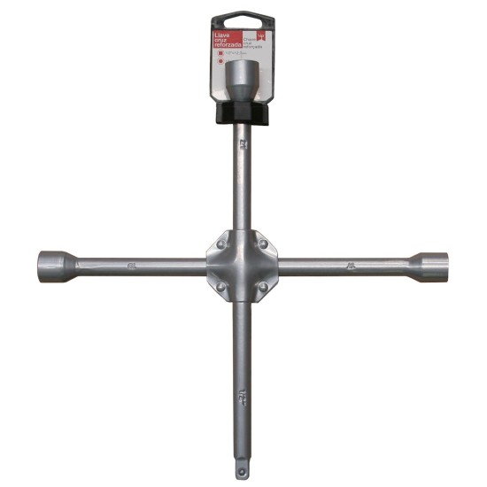 LLAVE DE CRUZ 1/2", 17,19,21 MM