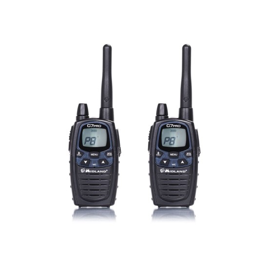 PACK DE 2 RADIOS-INTERLOCUTOR MIDLAND G7PRO
