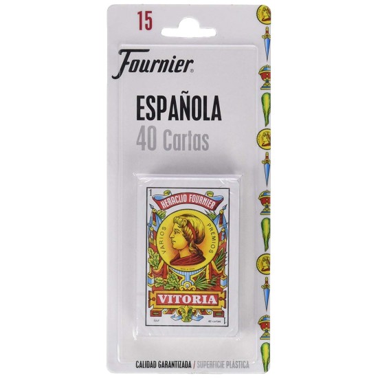 BARAJA NAIPES ESPAÑOLA FOURNIER Nº 15