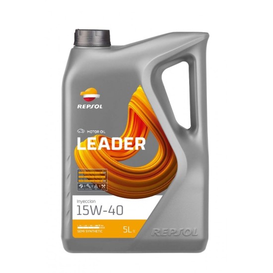 ACEITE REPSOL LEADER INYECCION 15W40 5L C/5