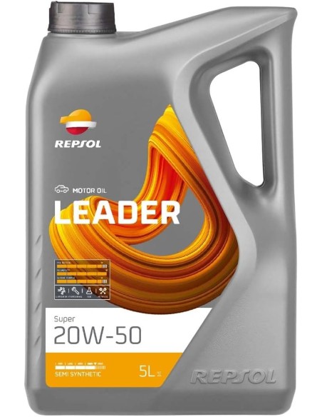 ACEITE REPSOL ELITE SUPER 20W50 5L CAJA/5UDS