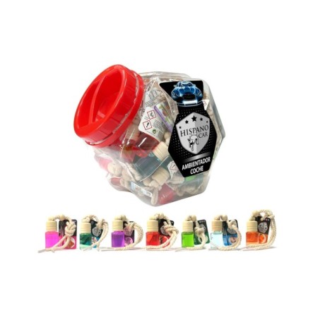 EXP.AMBIENTADOR BOTELLITAS 7ML HISPANOCAR (80UNID)
