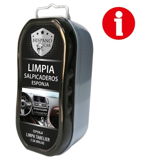 ESPONJA LIMPIA SALPICADERO HISPANOCAR BRILLO EXP.6UDS R/44/HISPANOCAR