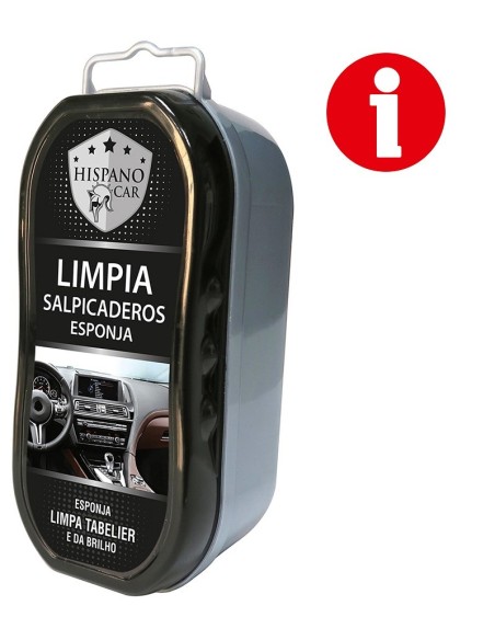 ESPONJA LIMPIA SALPICADERO HISPANOCAR BRILLO EXP.6UDS R/44/HISPANOCAR