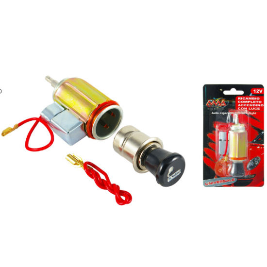 KIT DE MECHERO COMPLETO ILUMINADO 12V C/6